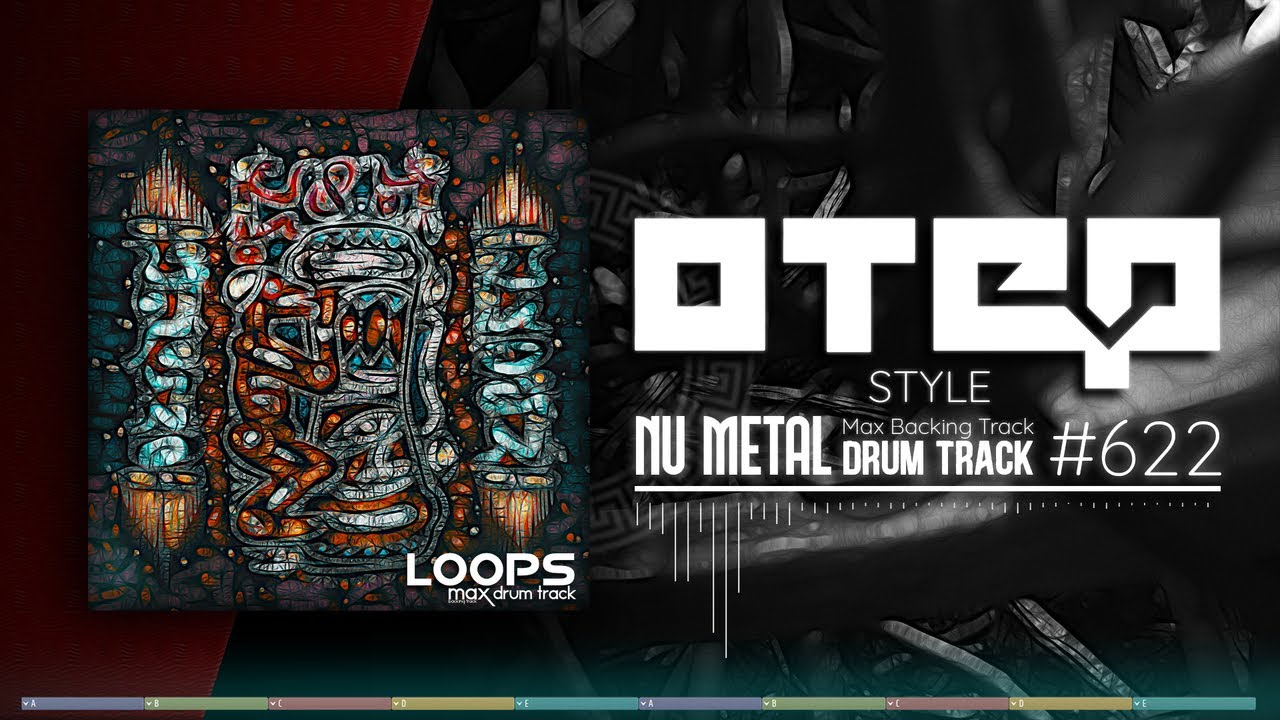 Nu Metal Drum Track / Otep Style / 180 bpm