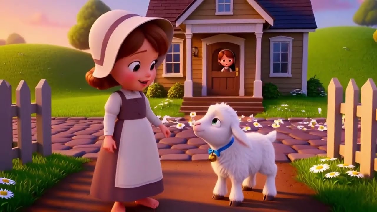 Mary had a little lamb Kids Nursery Rhyme1080p