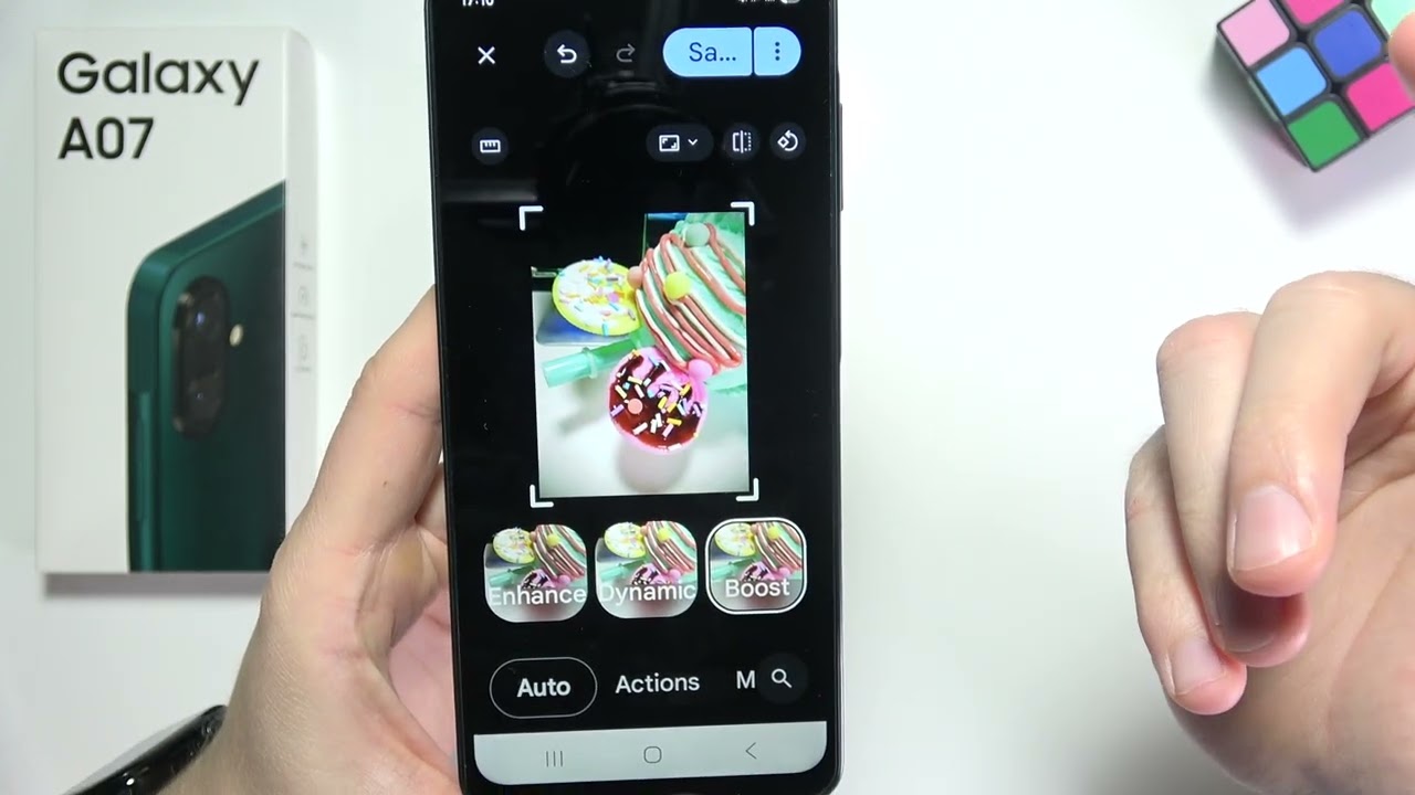 Samsung A07: How to Edit Photos Using AI