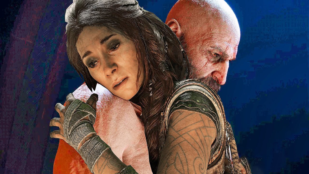 Freya Forgives Kratos For Killing Her Son Baldur Scene (God of War Ragnarok) 4K ULTRA HD