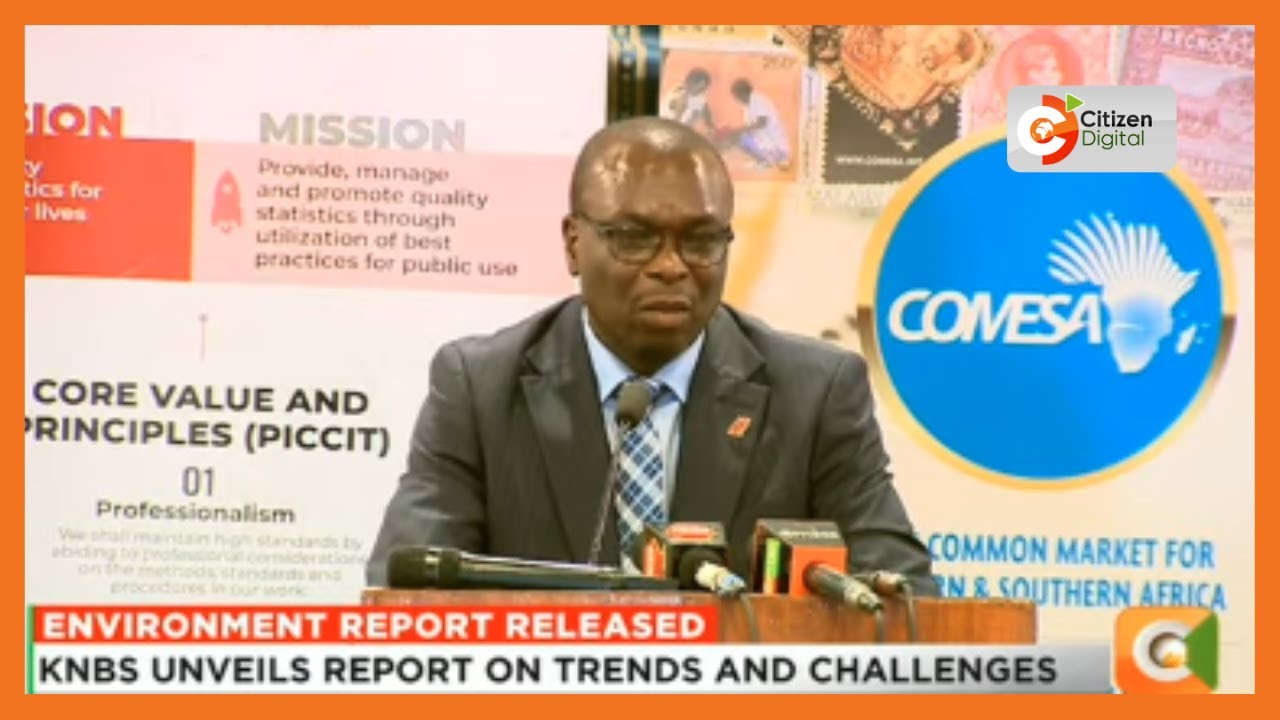 KNBS unveils report on trends and challenges