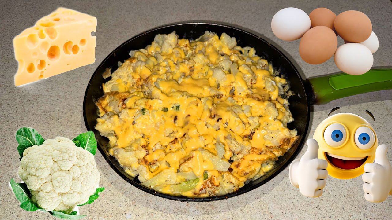 CAULIFLOWER. VERY TASTY, HEALTHY & SIMPLE RECIPE/ЦВЕТНАЯ КАПУСТА. ВКУСНЫЙ, ПОЛЕЗНЫЙ И ПРОСТОЙ РЕЦЕПТ