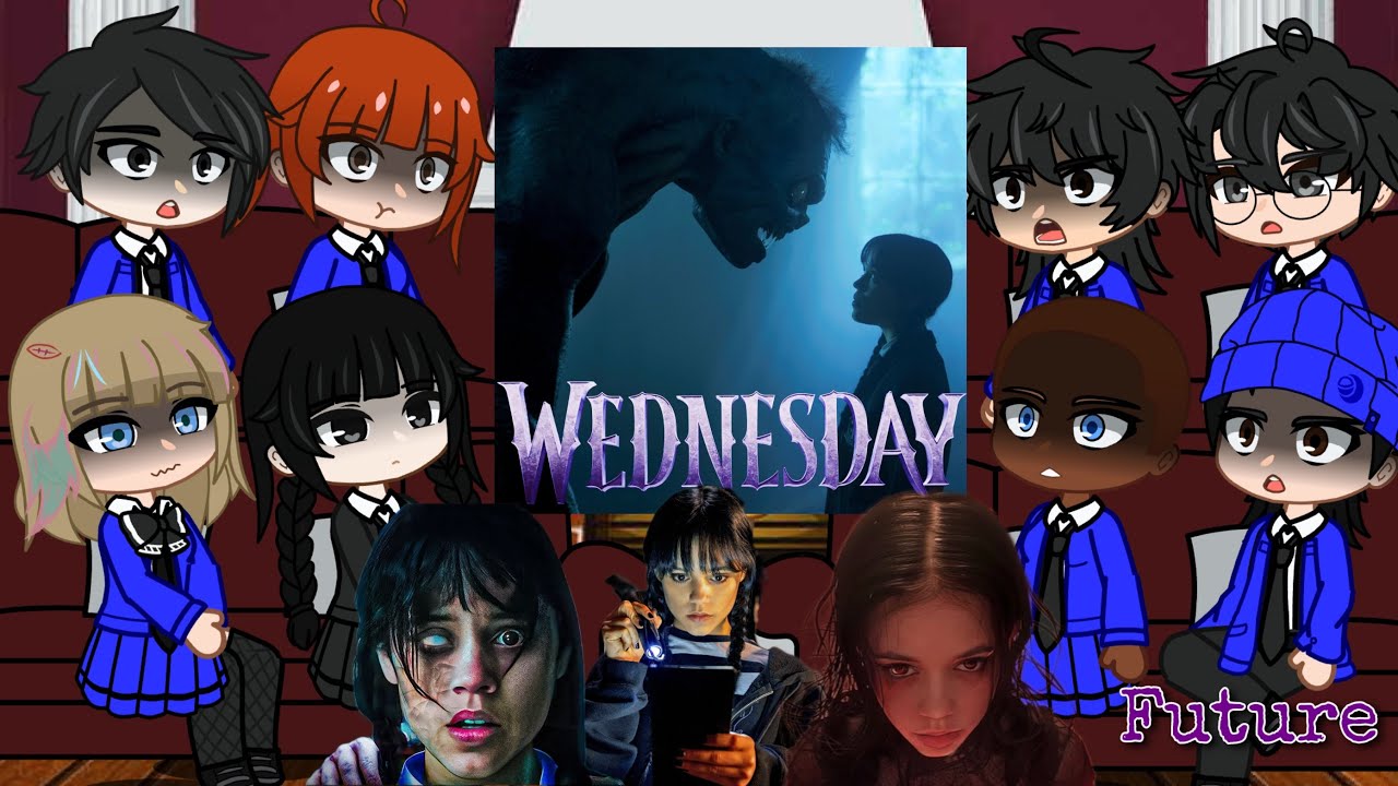 Wednesday Season 2 CAST react to SEASON 2 (FUTURE) || Gacha react 🇺🇸🇧🇷