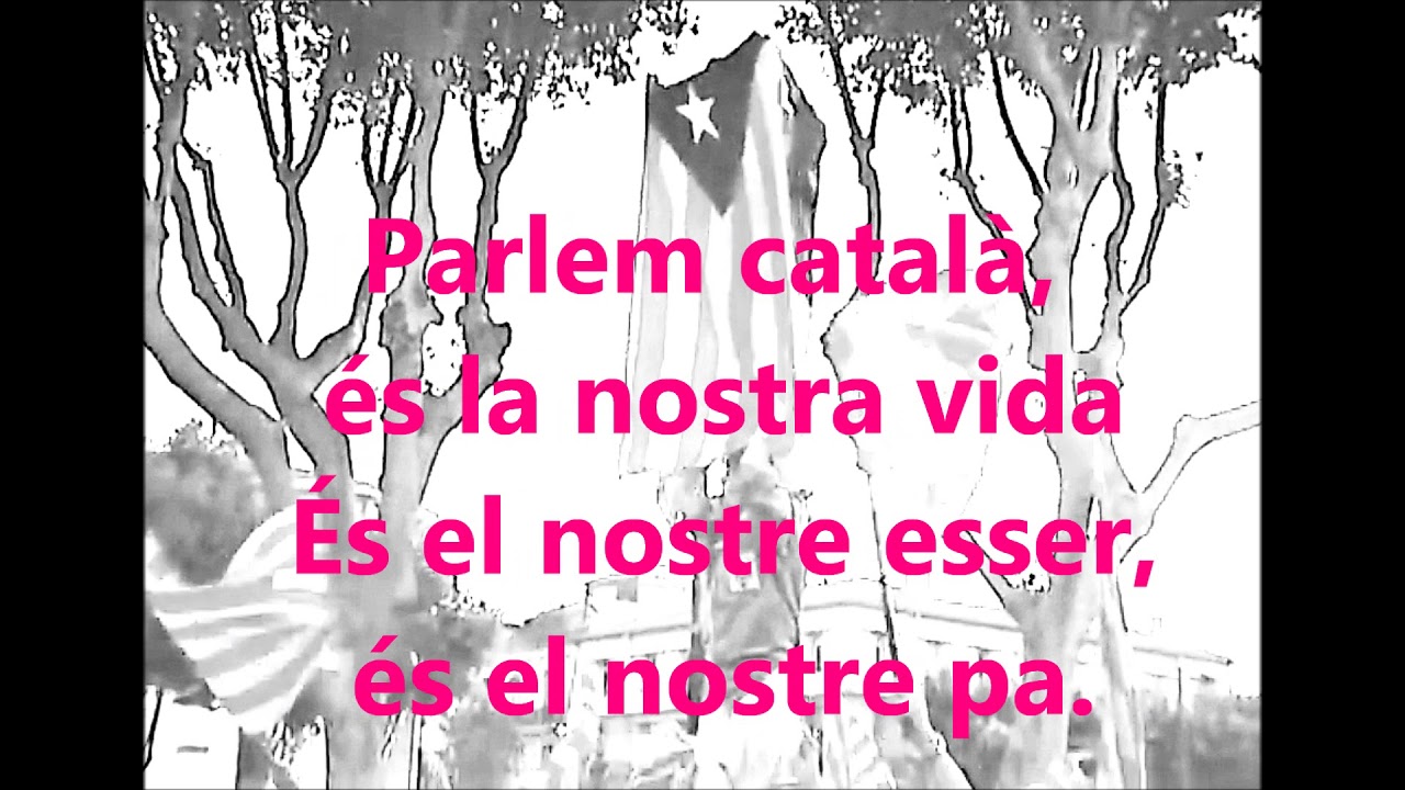 Parlem Catal&agrave;, amb Lletra.
