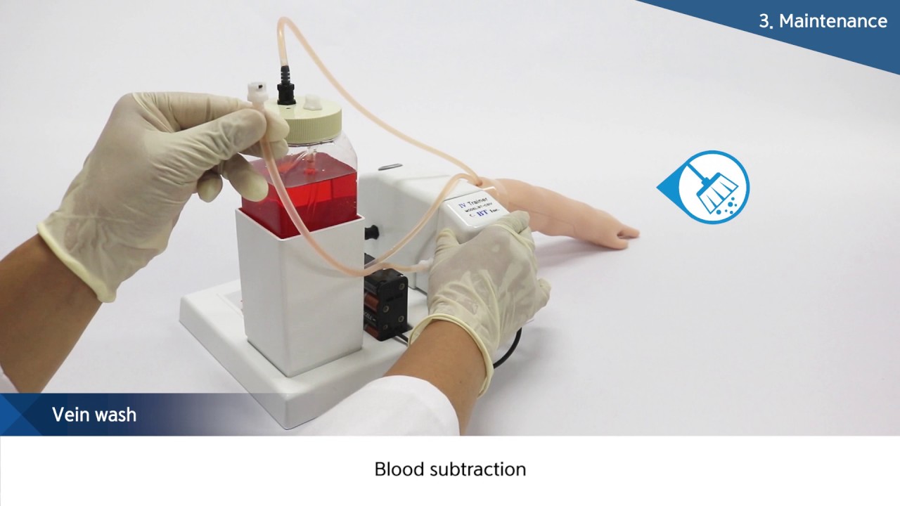[ENG] Intravenous Injection Training Infants Arm Model - CSIV-I
