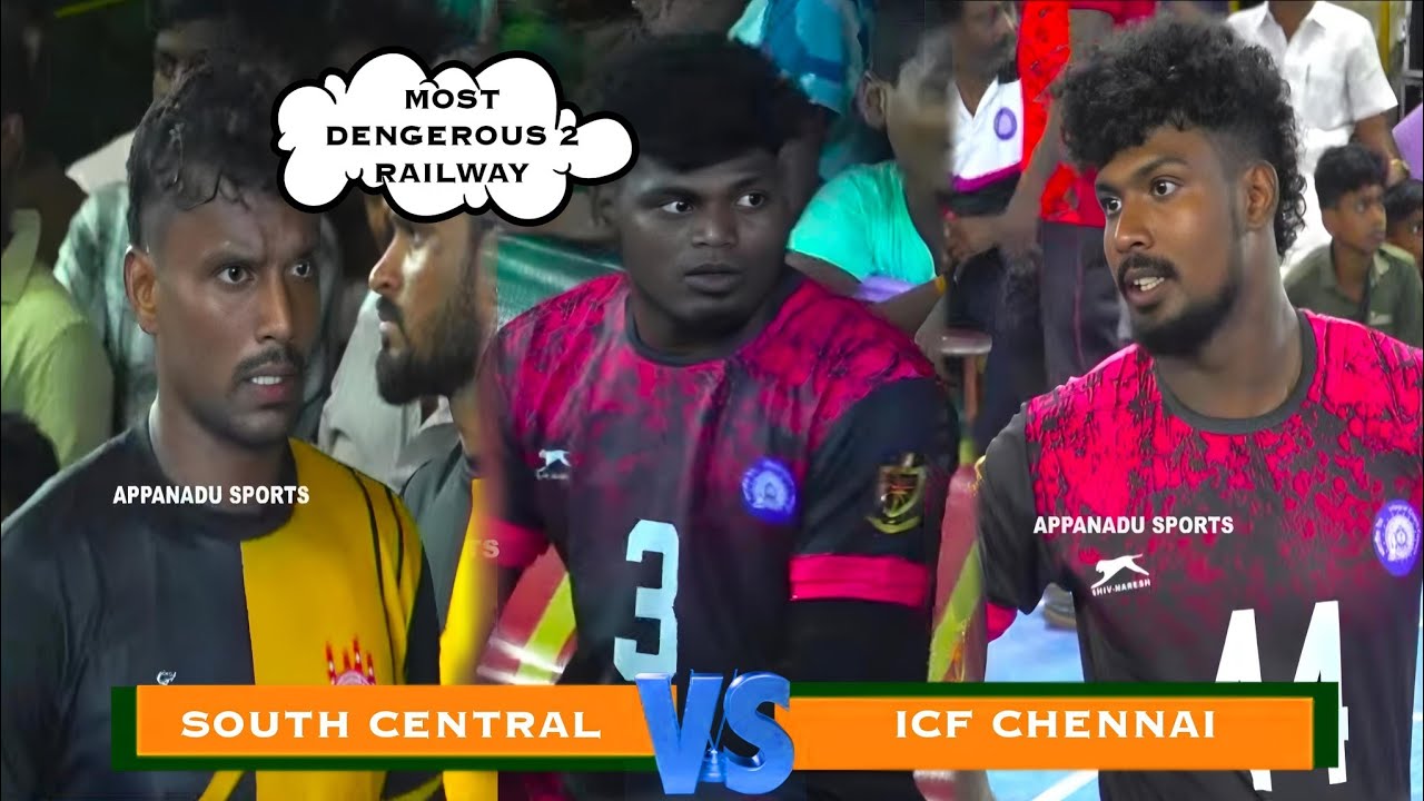 LG || ICF CHENNAI VS SOUTH CENTRAL RAILWAY || ALL INDIA  KABADDI MATCH KATTAKUDI 2025