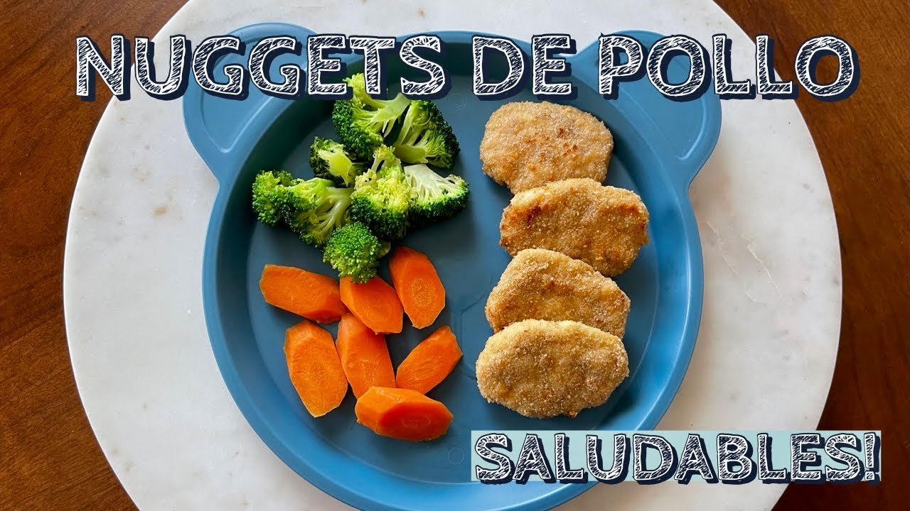 NUGGETS DE POLLO SALUDABLES | Chicken Nuggets para niños