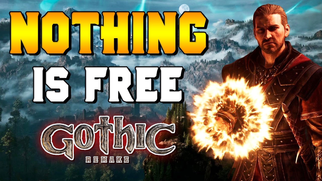 Ремейк Gothic 1 имеет последствия, о которых забыли современные игры.