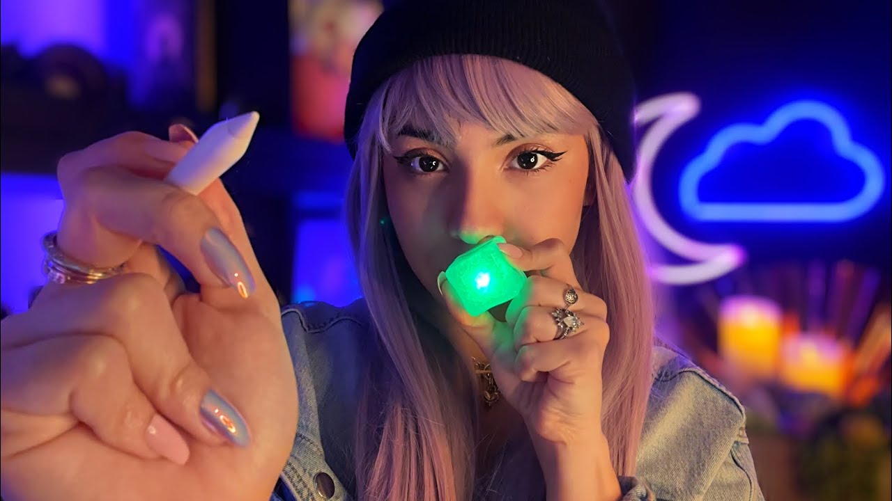 ASMR Follow My Instructions For Sleep in Spanish + English 🌎💋✨