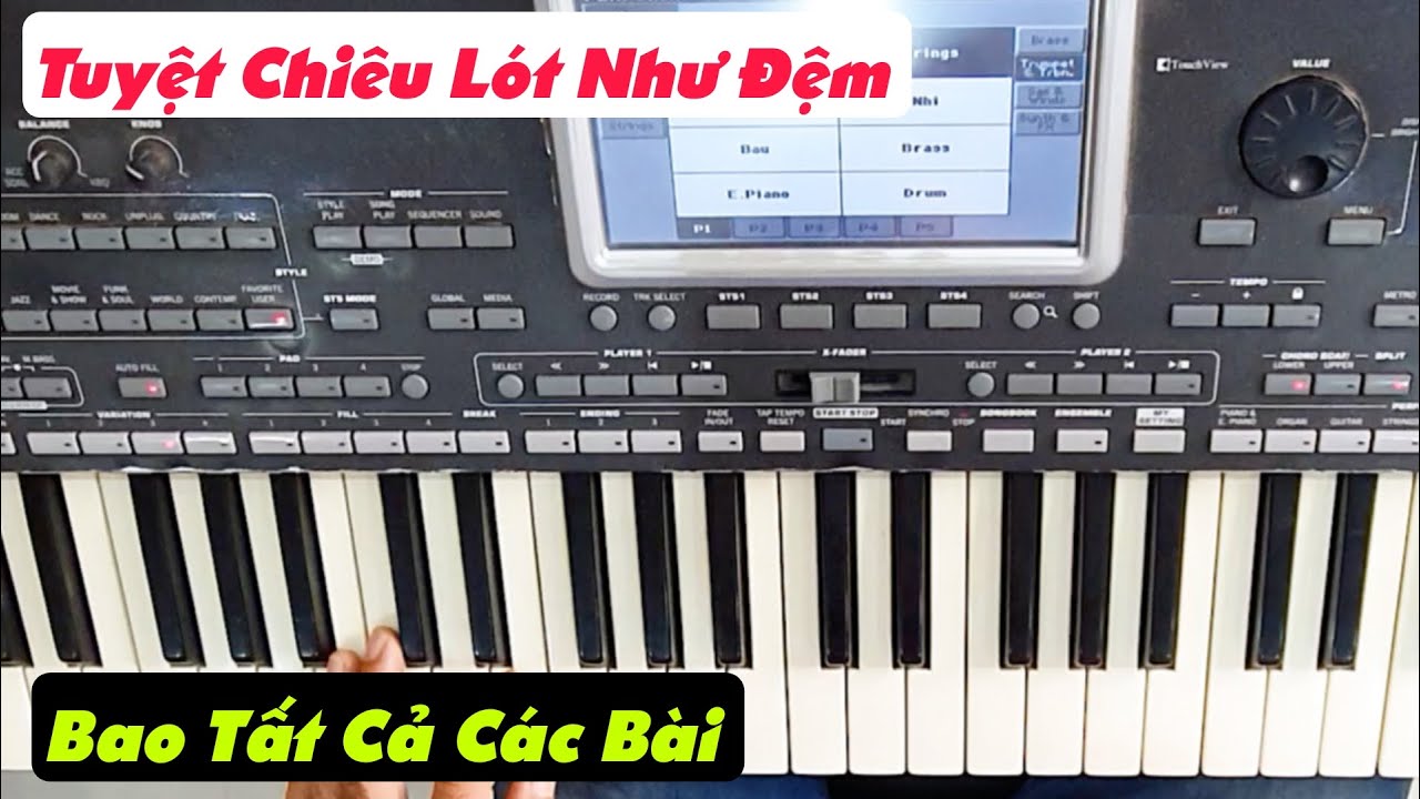Mẫu Lót Này Sẽ Dùng Mọi Lúc Mọi Nơi | Mẹo Đệm Hát