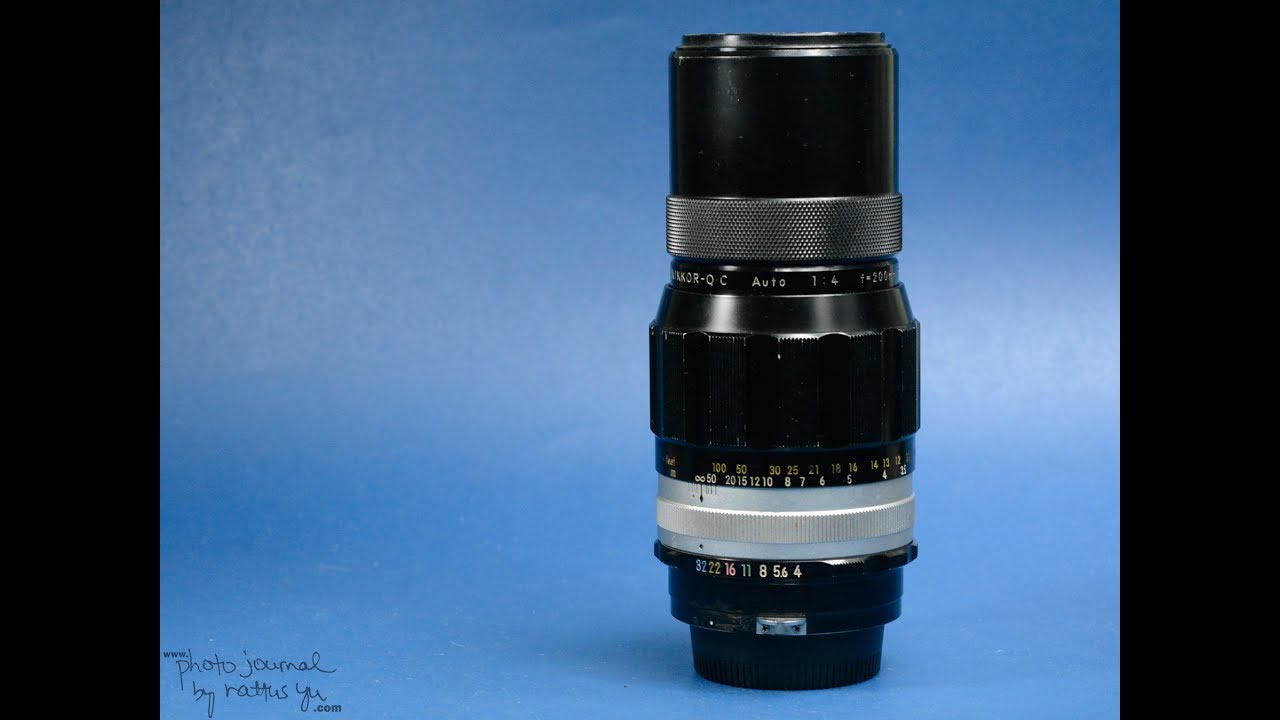 Nikon Nikkor-Q C. 200mm f/4