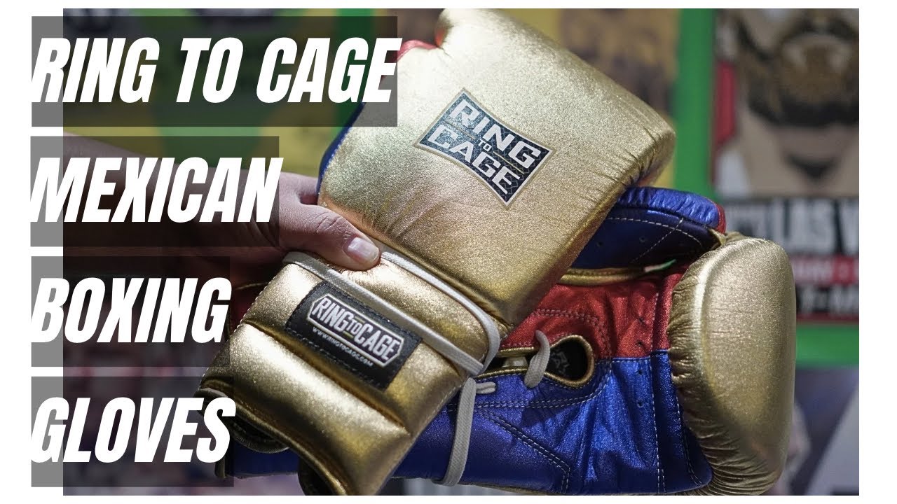 Can’t use these :(  RING TO CAGE MEXICAN BOXING GLOVES