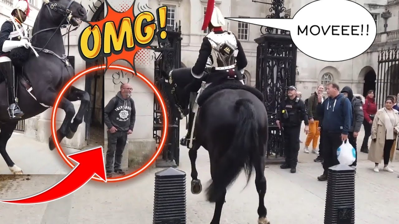 He got TOLD OFF by The King's Guard then THIS HAPPENED!😳