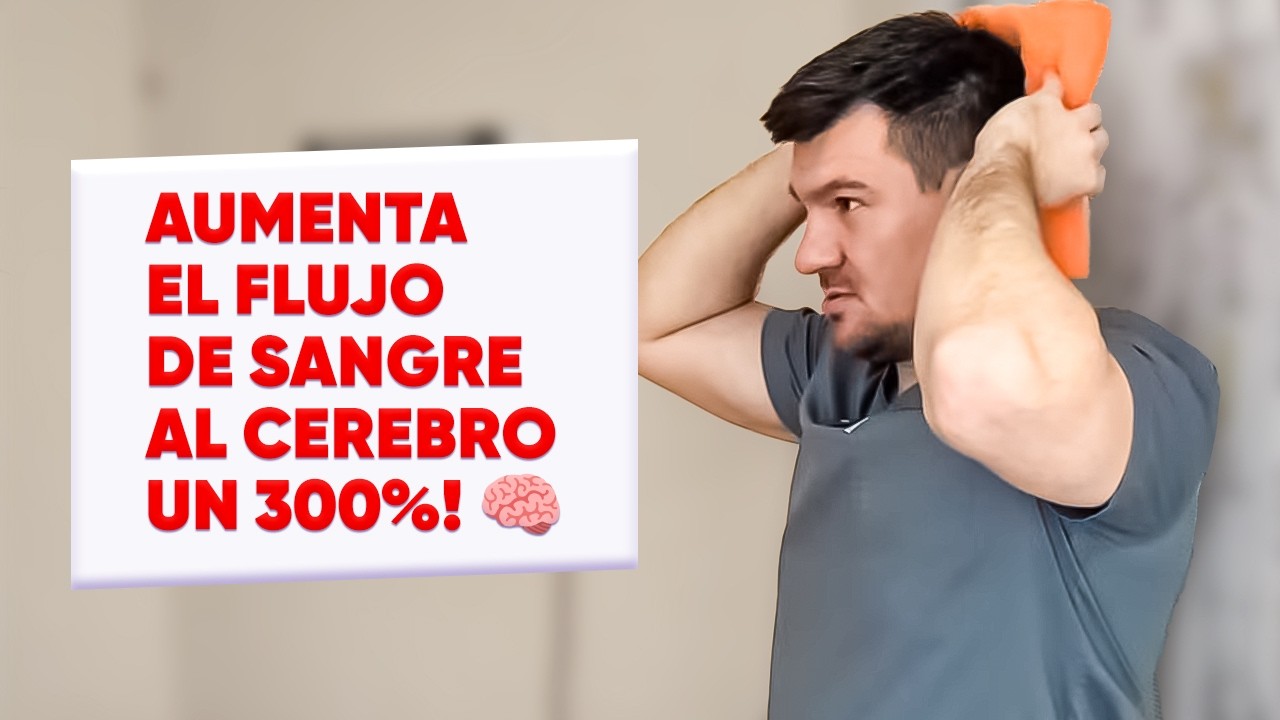 ¡Los doctores usan este ejercicio — aumenta el flujo de sangre al cerebro hasta un 300%! 🧠🔥