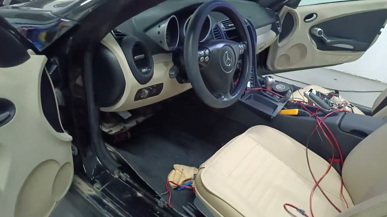 CONEXION CAN BUS MERCEDES SLK R171 A RADIO CHINA