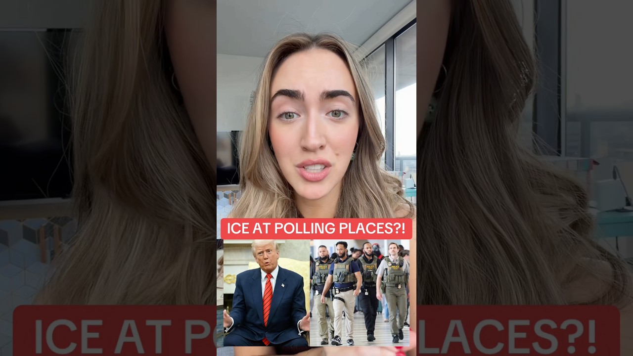 Will Trump send ICE agents to polling places?! #trump #politics #news #election #ice