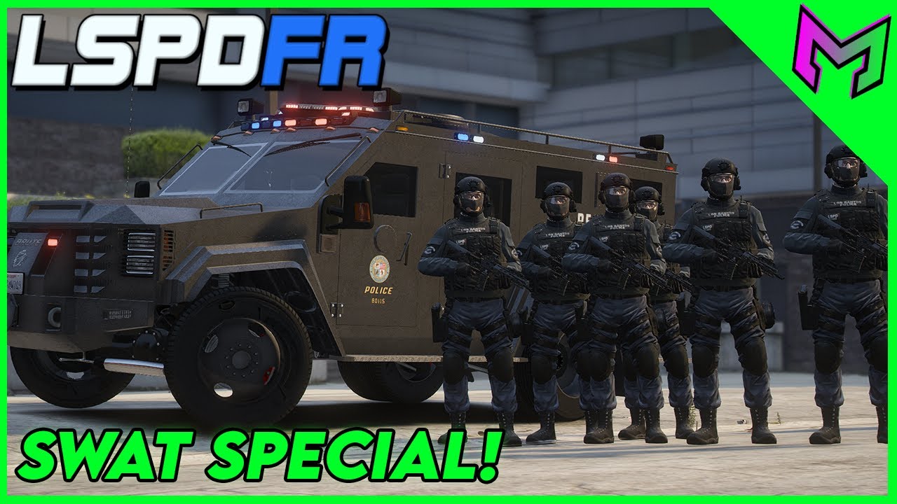 Вступаем в отряд SWAT! (Дружелюбный к истории полицейский патруль LSPDFR)