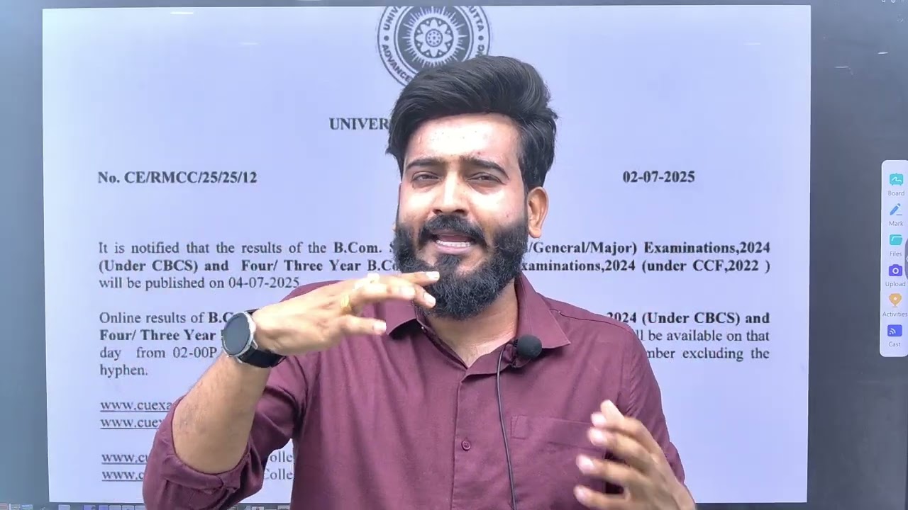 ||90% Students Failed Or Passed In SEM-3 BCOM Results ||Tommorow