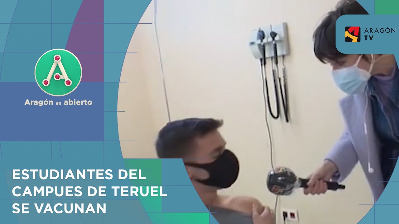 Los estudiantes del Campus de Teruel empiezan a vacunarse