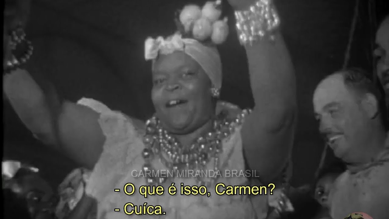 Carmen Miranda ensina o samba aos americanos (Legendado)