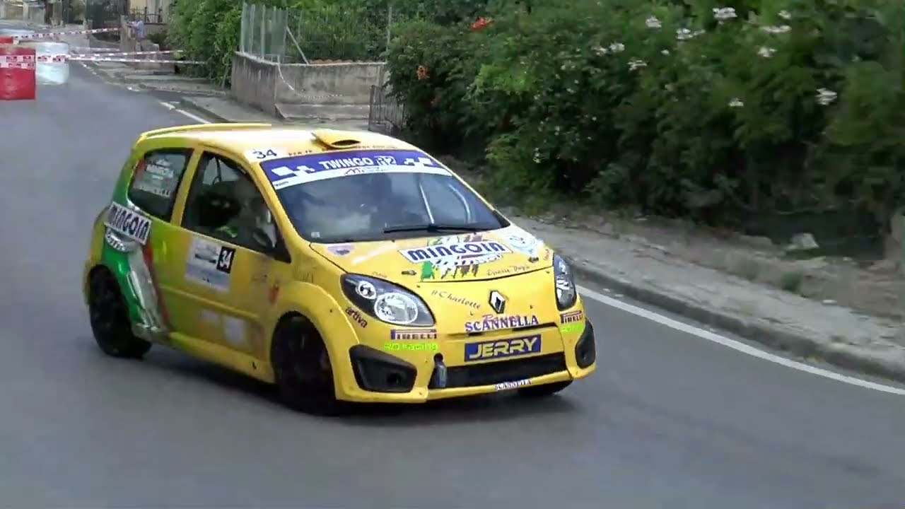 Rally di Caltanisetta e del vallone 02/07/2023 primo passaggio   Acquaviva Platani  CL