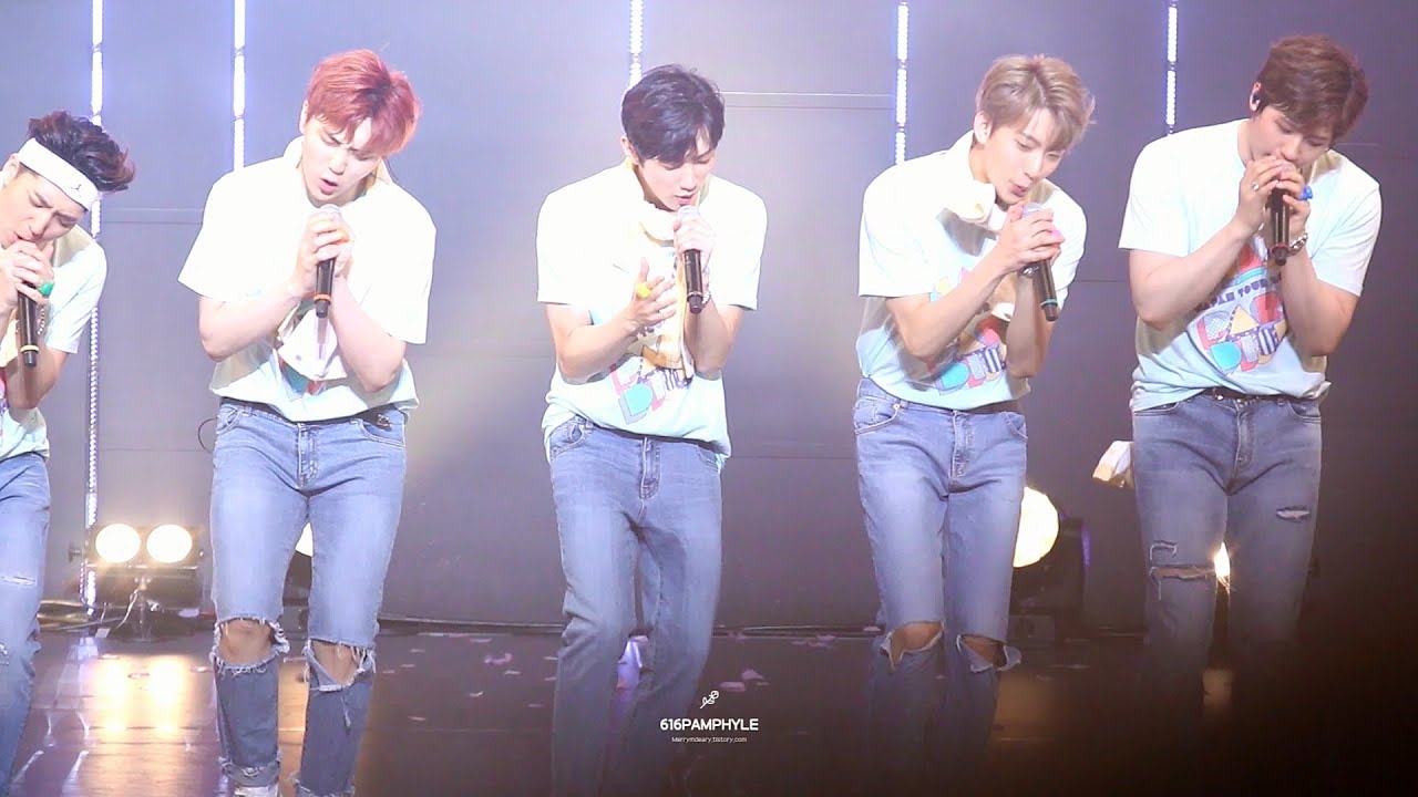 180414 치바콘서트 B1A4 이심전신(신우)