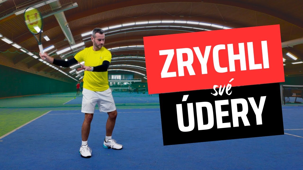 8 CVIČENÍ JAK ZRYCHLÍŠ tenisové  údery JAKO PROFÍK #tenis