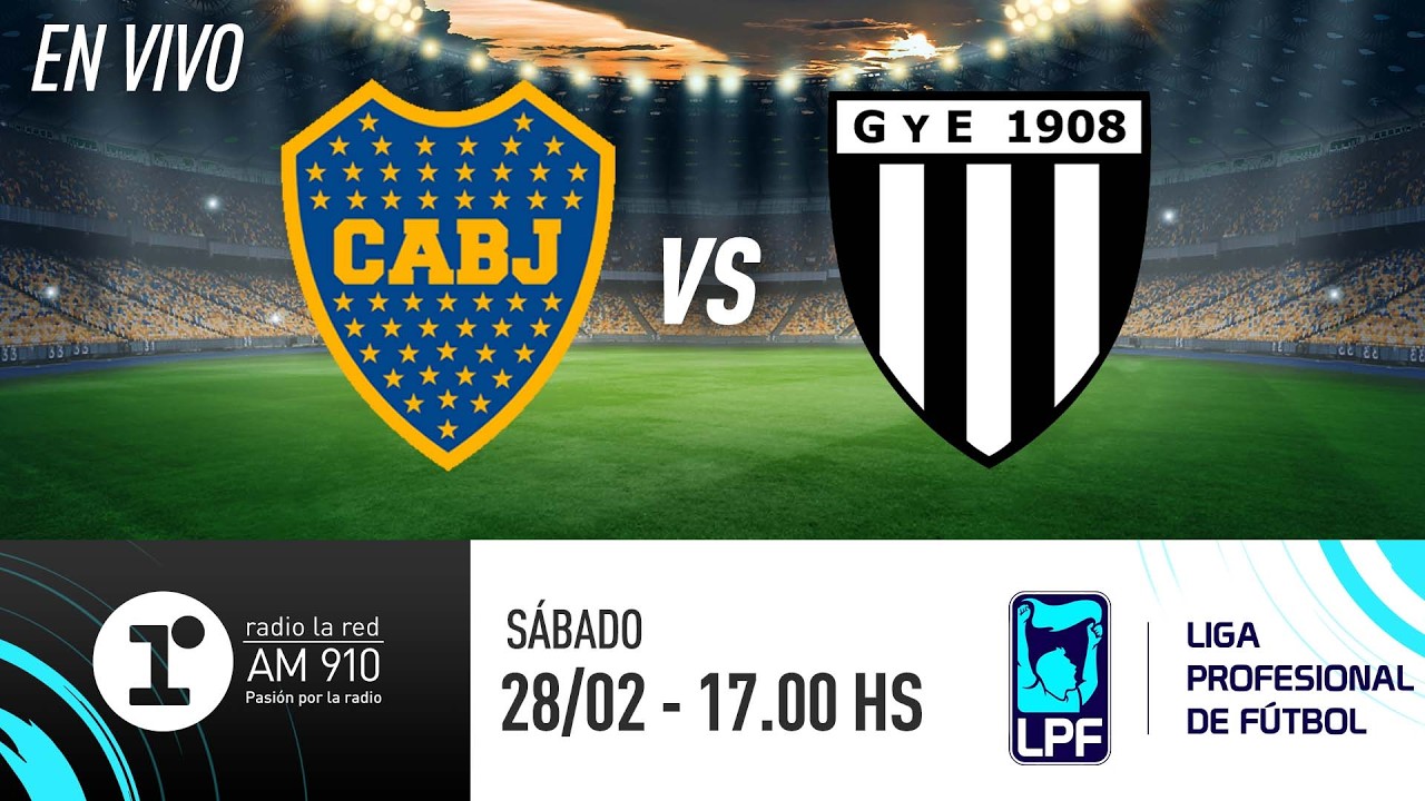 BOCA VS. GIMNASIA (MENDOZA) | TORNEO APERTURA | RADIO LA RED EN VIVO