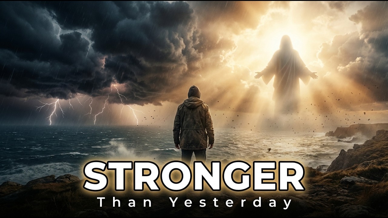 STRONGER Than Yesterday | Epic Motivational Worship Anthem