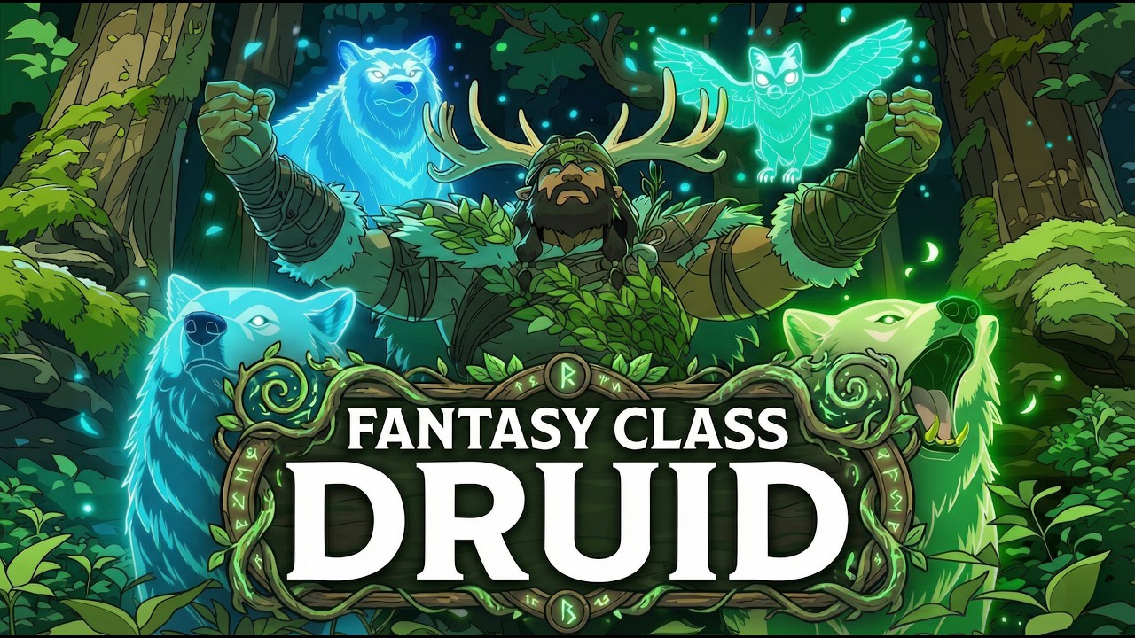 Fantasy Class - Druid | Immersive Music for Druid Builds