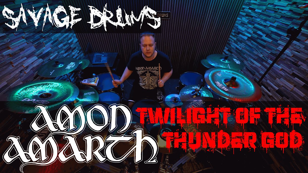 Amon Amarth - Twilight of the Thunder God - Drum Cover