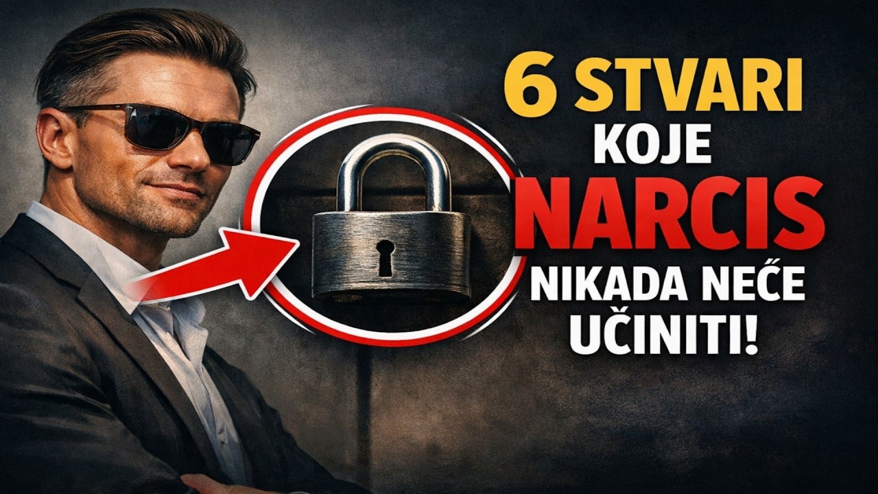 6 stvari koje narcis nikada neće učiniti (ma koliko se trudio)