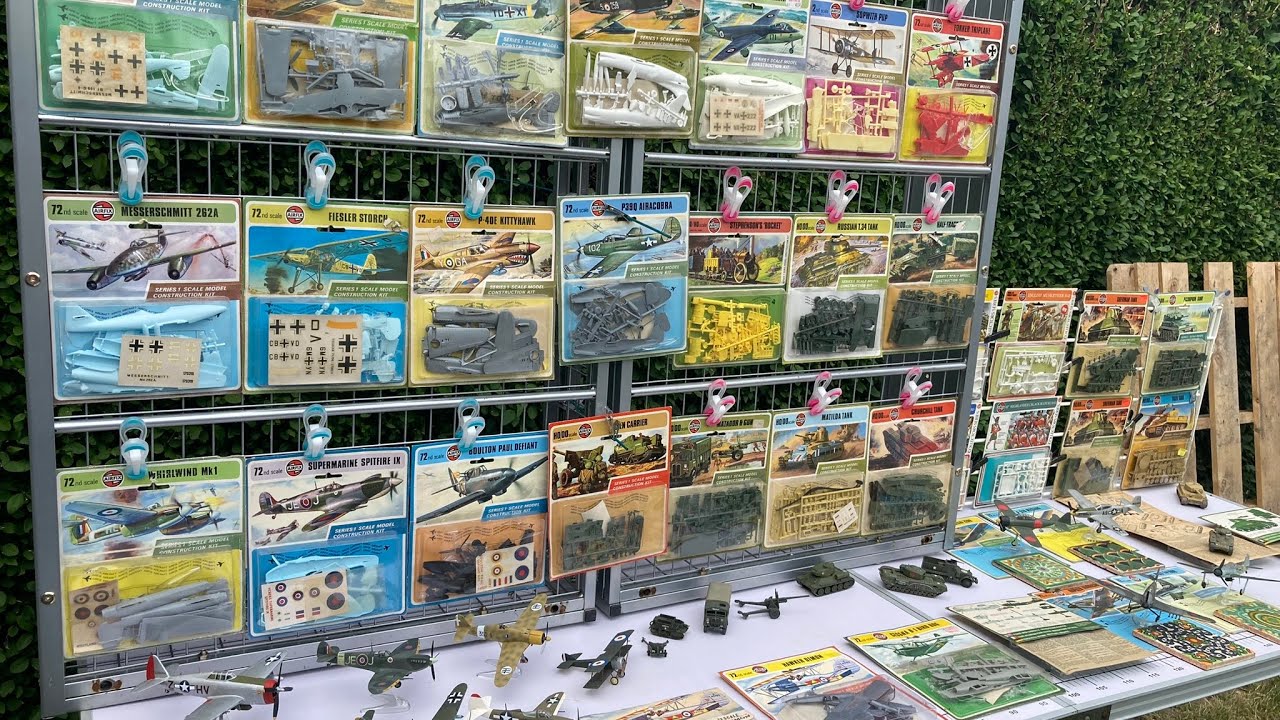Блистерные упаковки Airfix, наборы для моделирования серии 1 в масштабе 1/72.