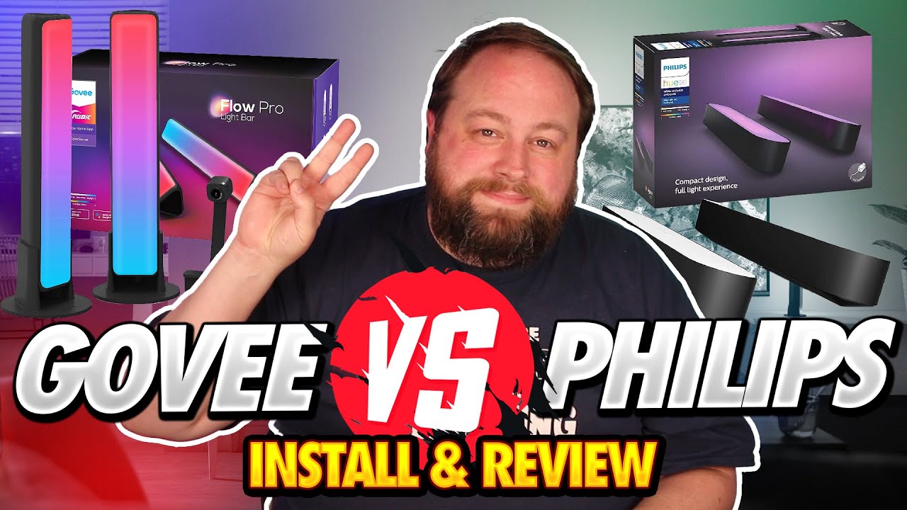 Philips Hue Play Bar Killer Govee Flow Pro Light Bars!
