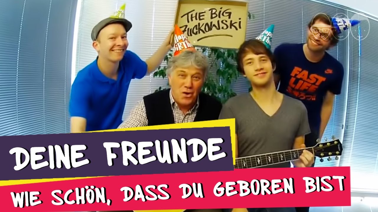 Deine Freunde - Wie schön, dass Du geboren bist (Geburtstagsrap) (offizielles Musikvideo)