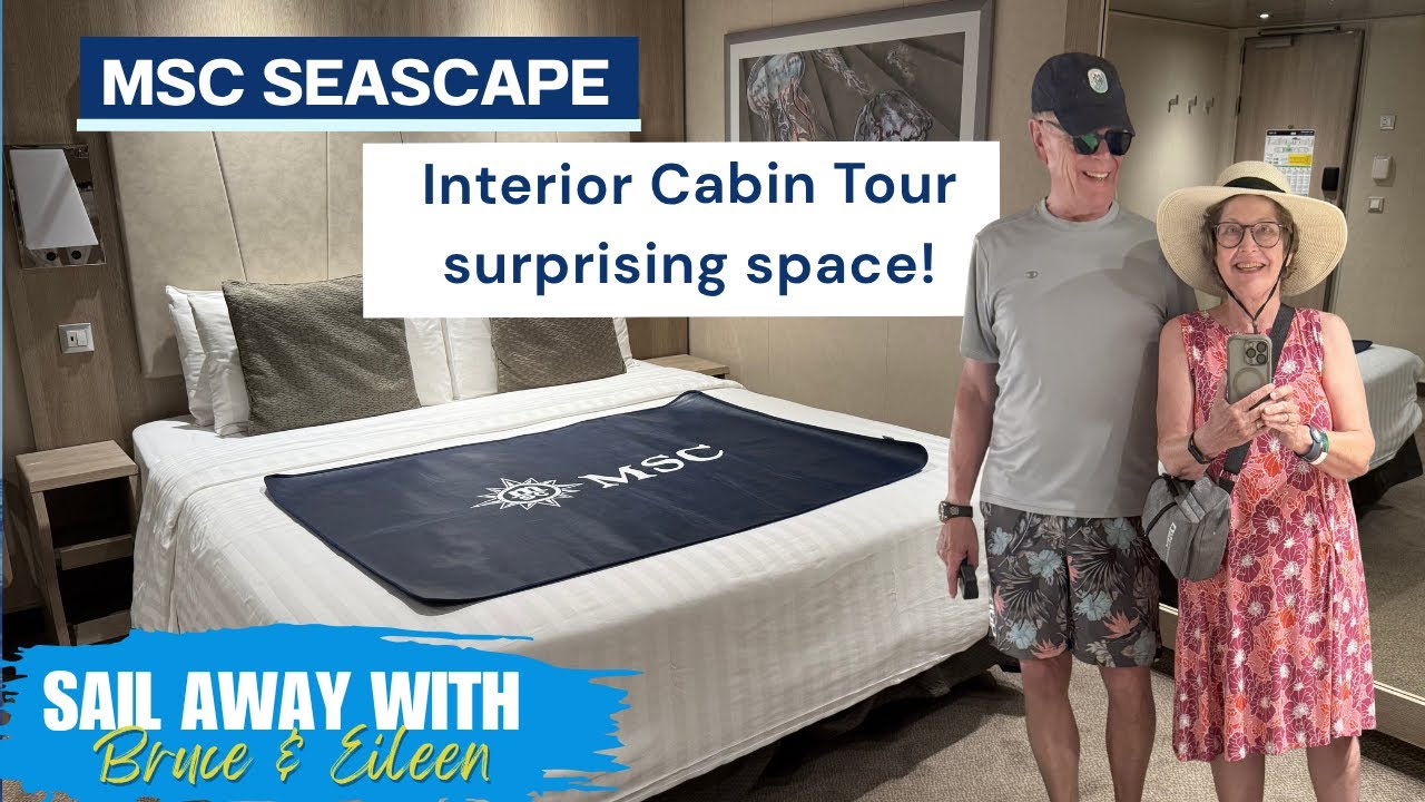 MSC Seascape Interior Cabin 14071 — настоящая жемчужина с дополнительным пространством!