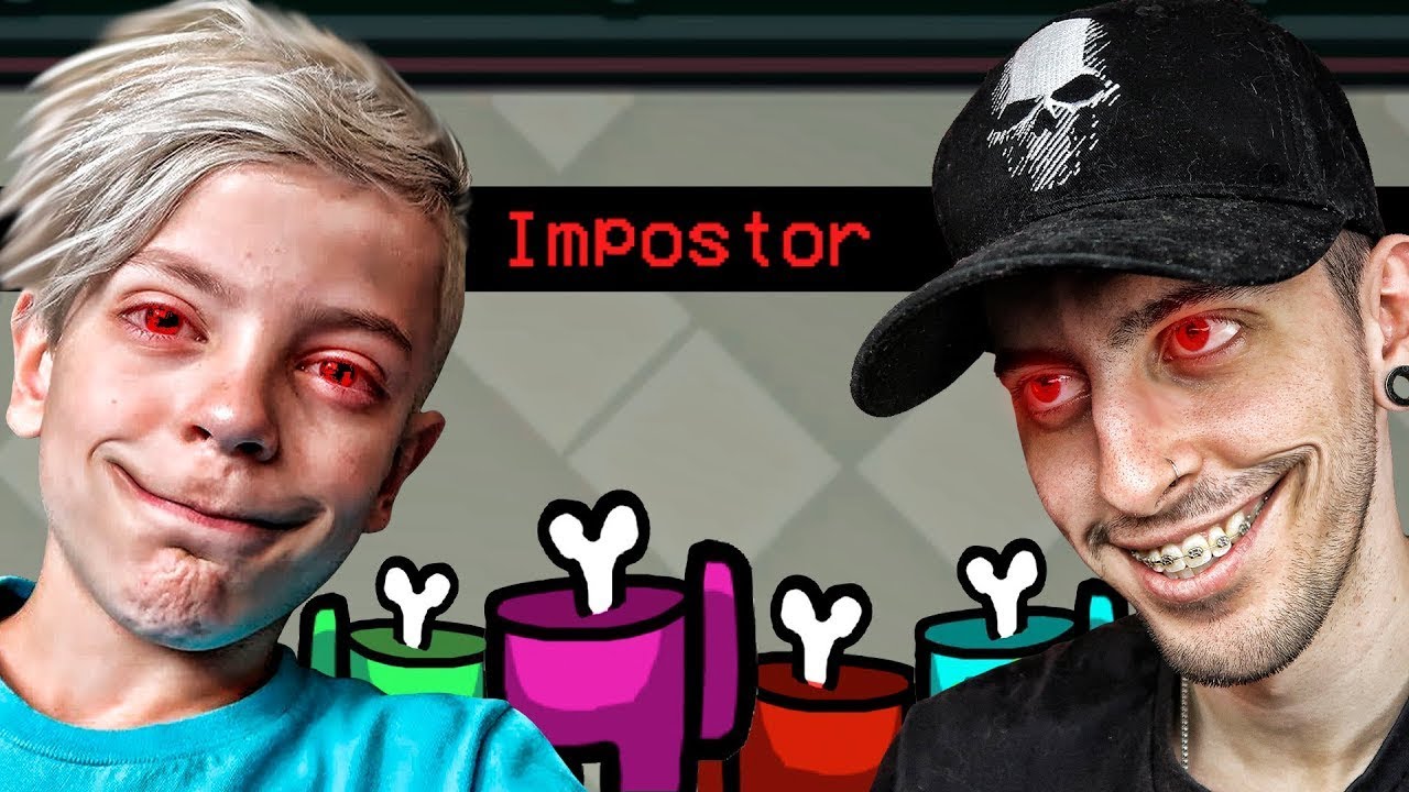 Among us- thiago y robleis siendo impostores
