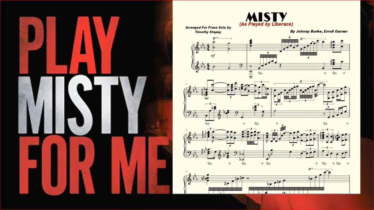 Misty (Liberace) Piano Transcription