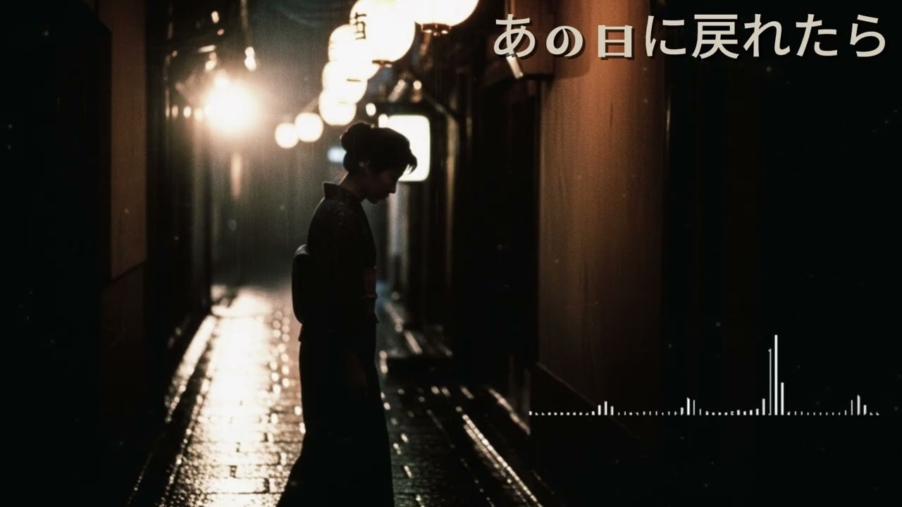 風の中で微かに揺れた君の笑顔が今も心に残り続けて遠い日々を呼び戻すように夜の街をそっと照らしている