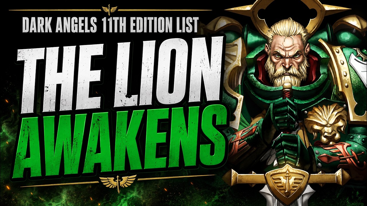 Лев ВЕРНУЛСЯ! 🦁 Гайд по турнирному списку Тёмных Ангелов 11-й редакции | Warhammer 40K