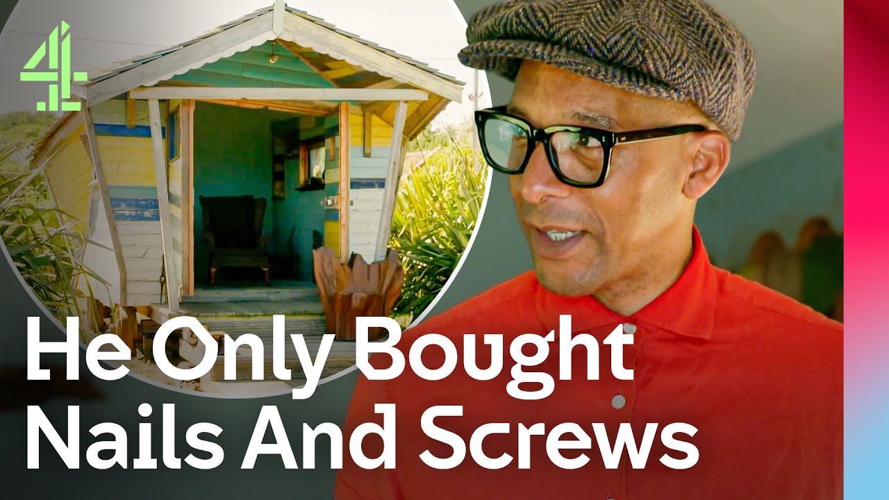 Reclaimed Wood Is Upcycled Into Artist's Studio | Britain's Best Beach Huts | Channel 4 Lifestyle