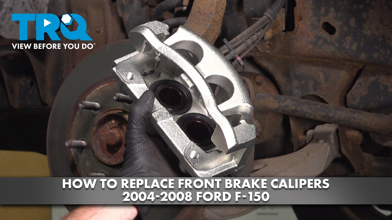 How to Replace Front Brake Calipers 2004-2008 Ford F-150
