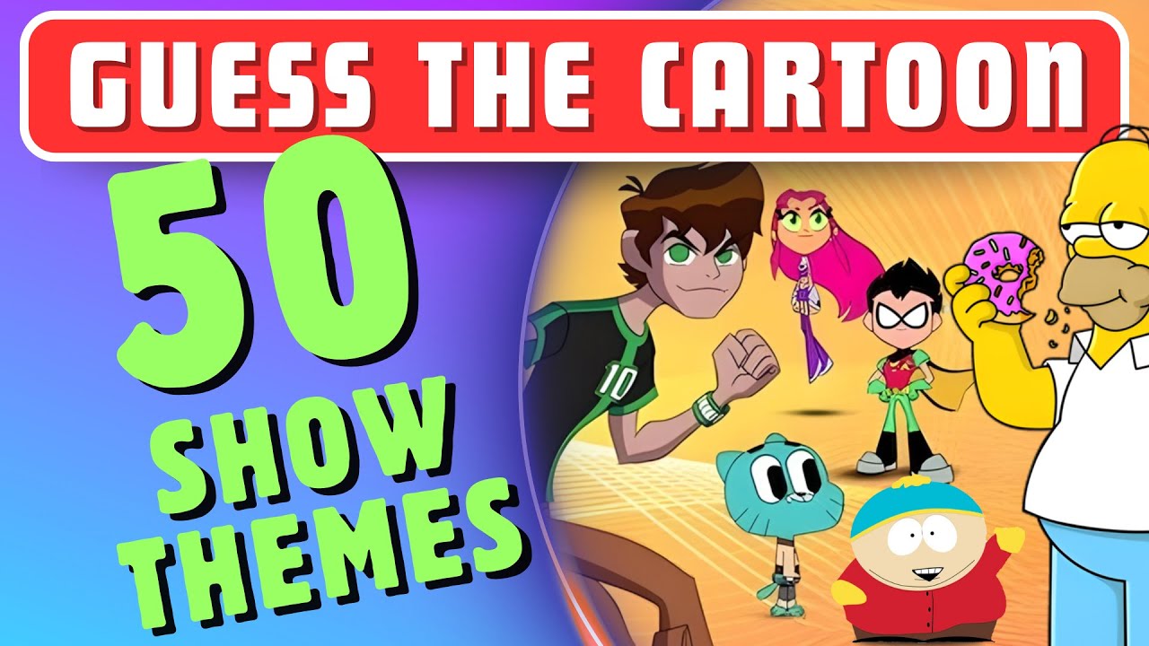 Guess The Cartoon THEME SONG Challenge (50 Shows from the 2000's)