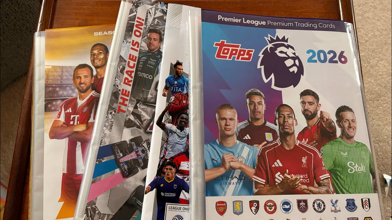BINDER UPDATES ON THE COLLECTIONS SO FAR ⚽️🏎️