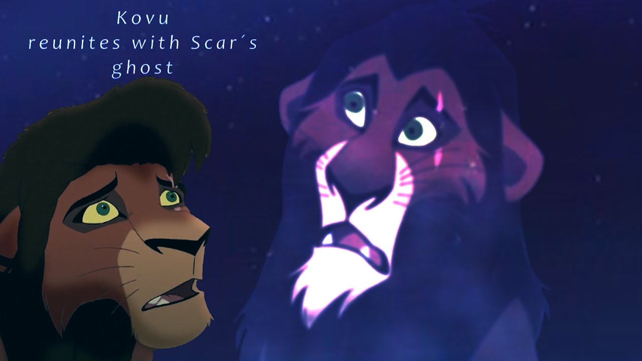 Kovu reunites with Scar´s ghost (The Lion King AU)