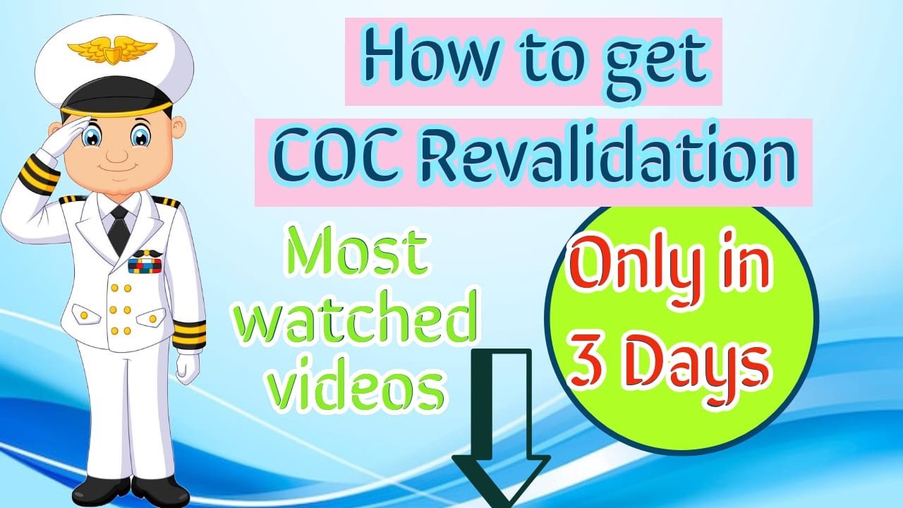 How to get COC Revalidation only in 3 days. MOST IMPORTANT VIDEO.!! #youtuber #merchantnavy #navy