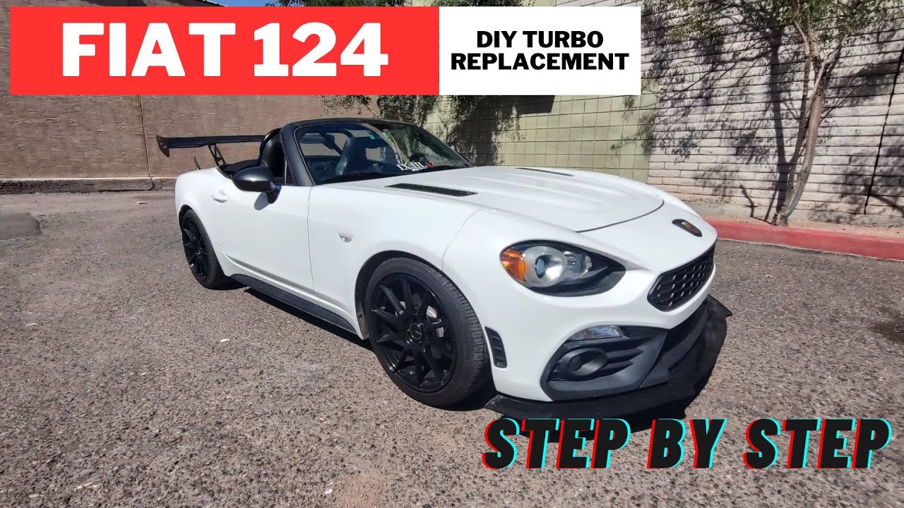 DIY Fiat 124 Spider Abarth Turbo Replacement