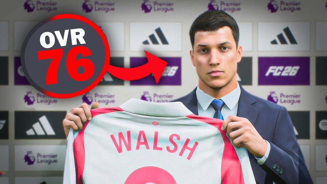 I Became a Premier League Wonderkid in Player Career Mode...