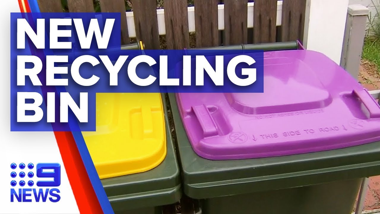 New bin unveiled in recycling overhaul | Nine News Australia