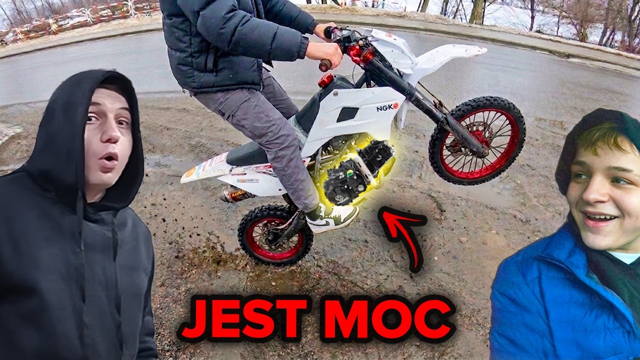 Pierwsza JAZDA nowym MOTO / Idzie to jak DZIK / Utknęliśmy w kanionie *MRF 170*